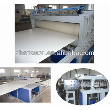 Machine de production de panneau de mousse de PVC de WPC